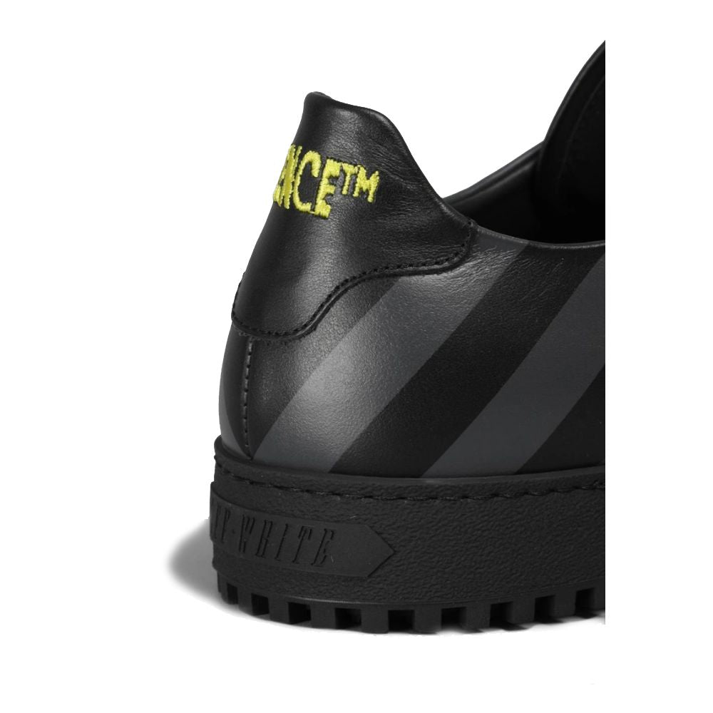 Off-White Black Calfskin Women Women's Sneaker