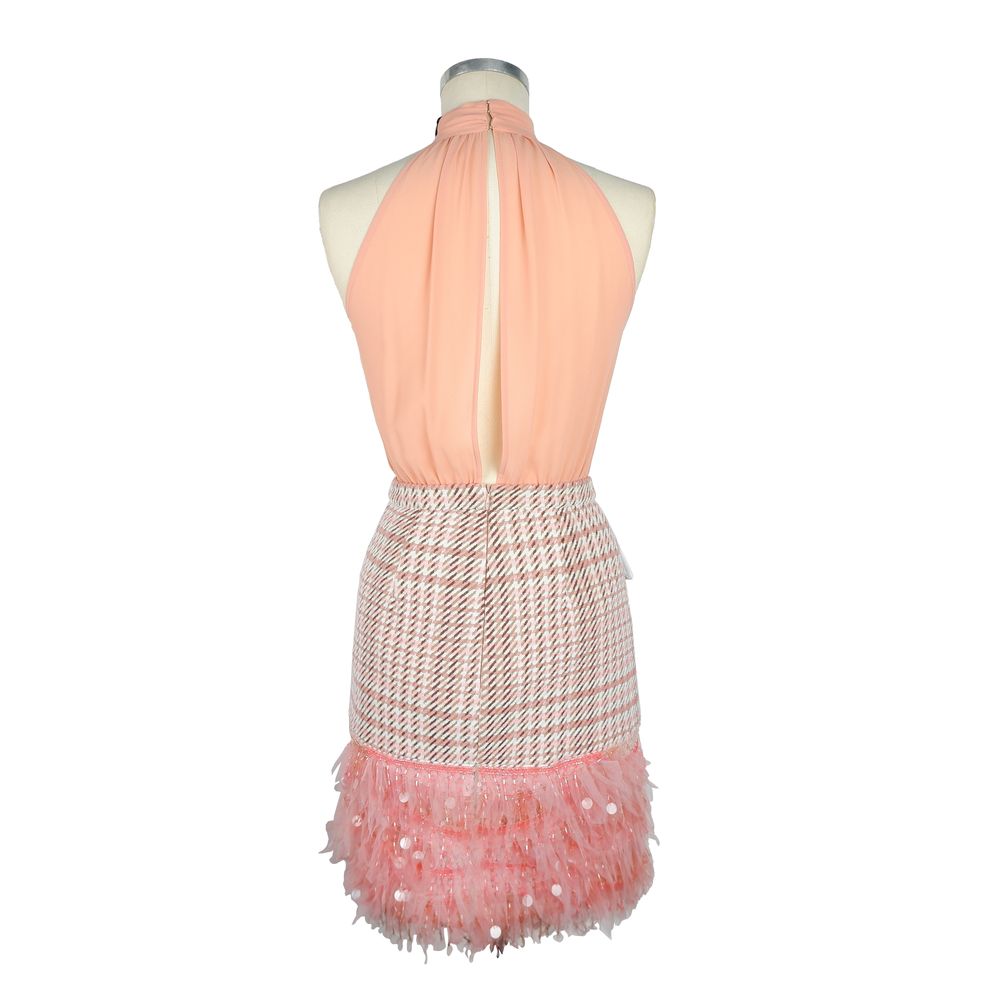 Elisabetta Franchi Pink Polyester Women Women's Dress
