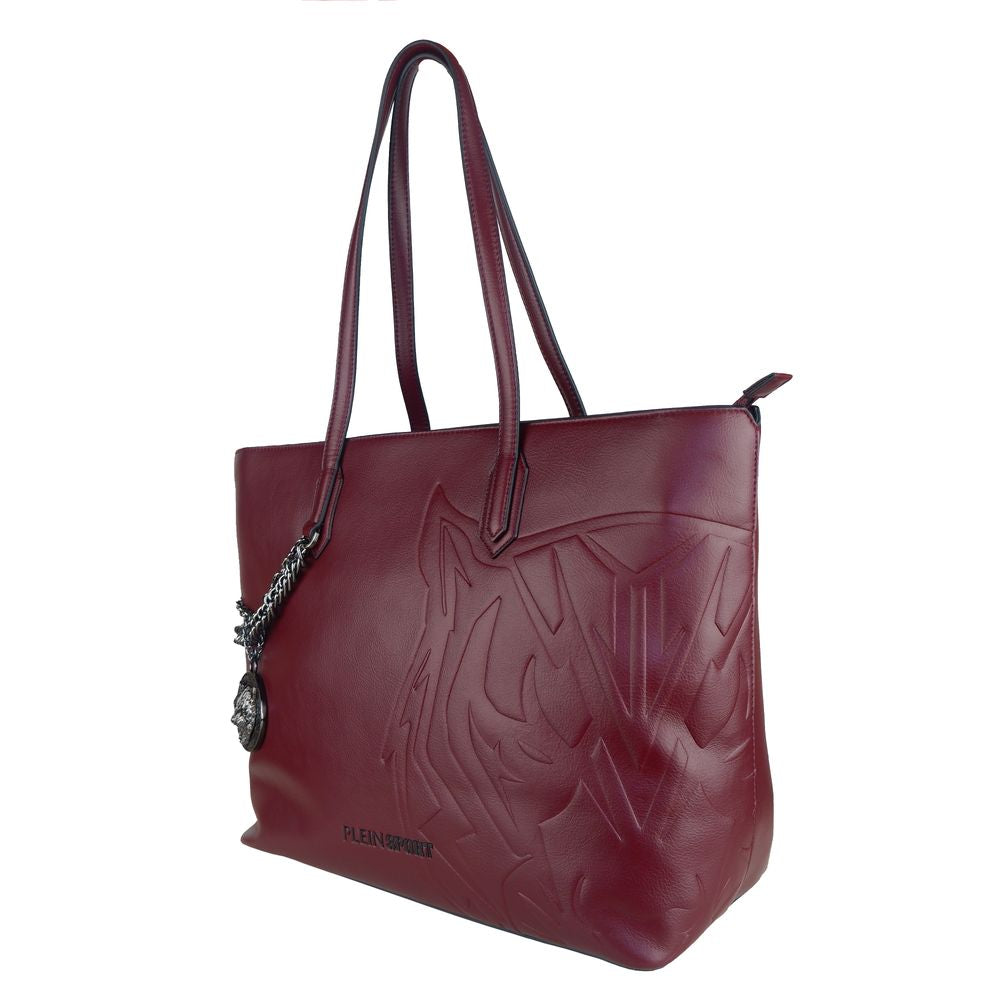 Plein Sport Red Polyethylene Women Shoulder Women's Bag