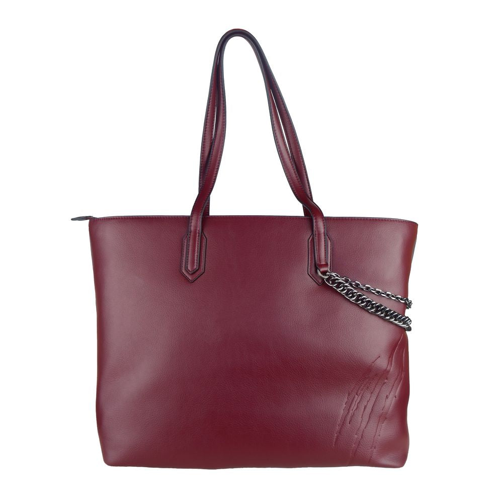 Plein Sport Red Polyethylene Women Shoulder Women's Bag