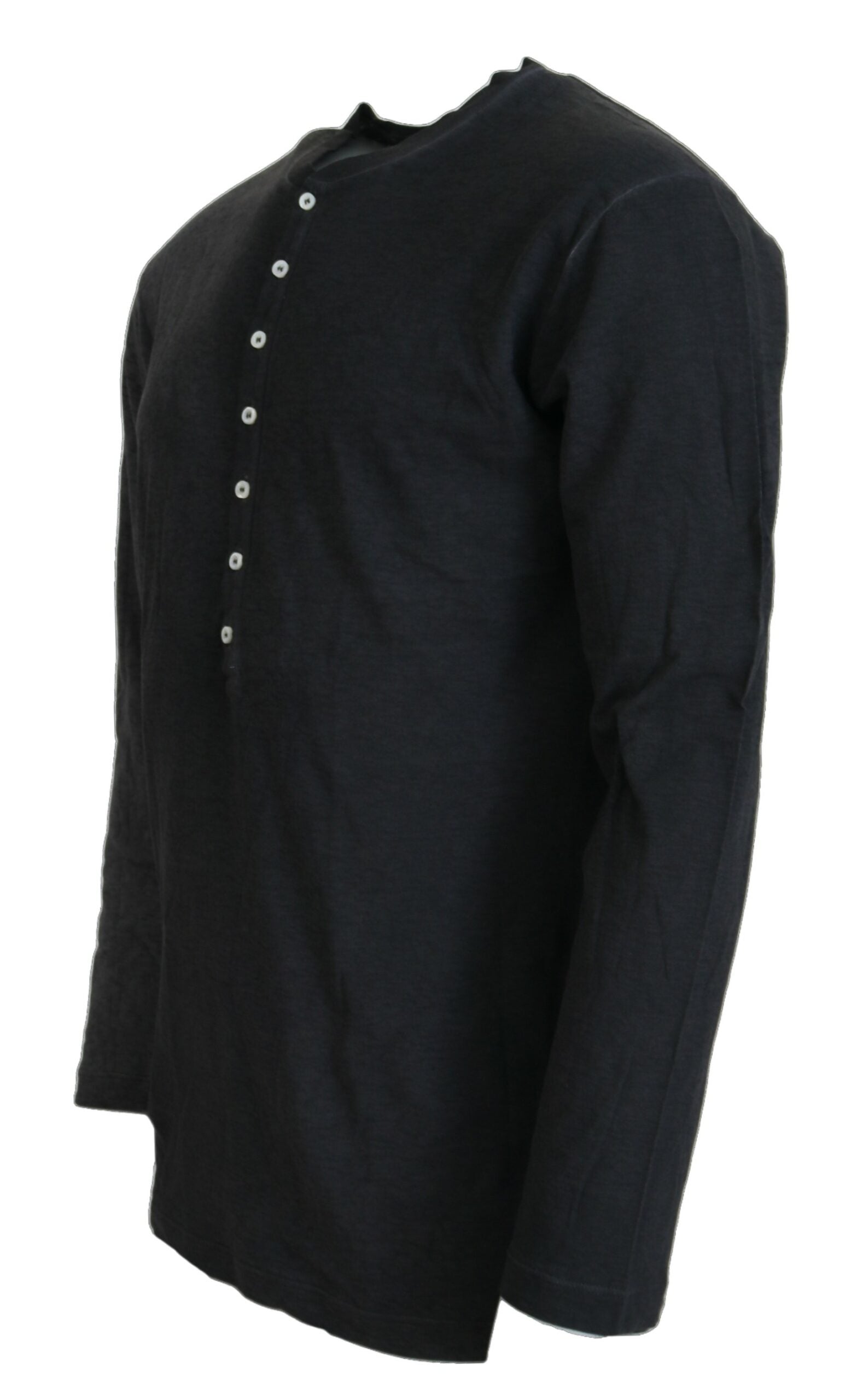 Dsquared² Black Cotton Linen Long Sleeves Pullover Men's Sweater