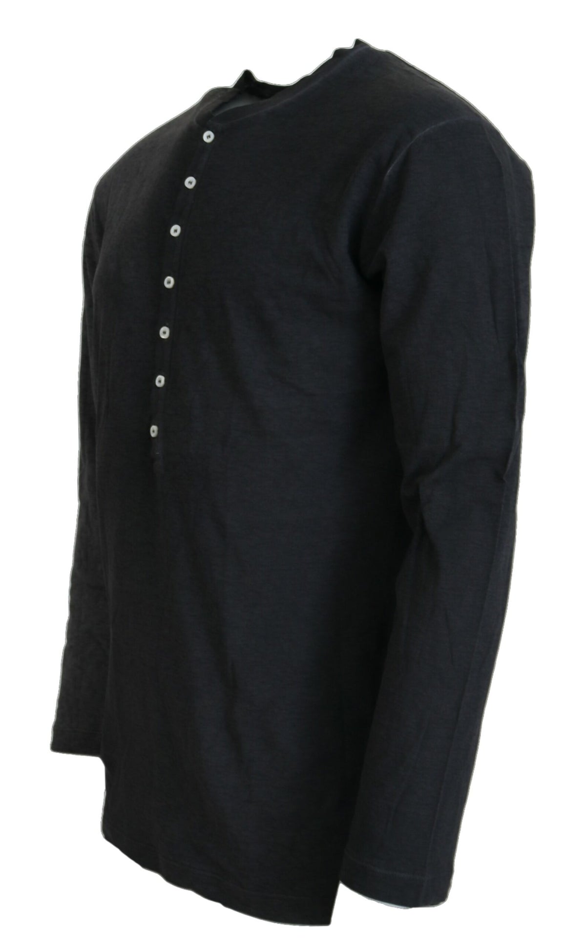Dsquared² Black Cotton Linen Long Sleeves Pullover Men's Sweater