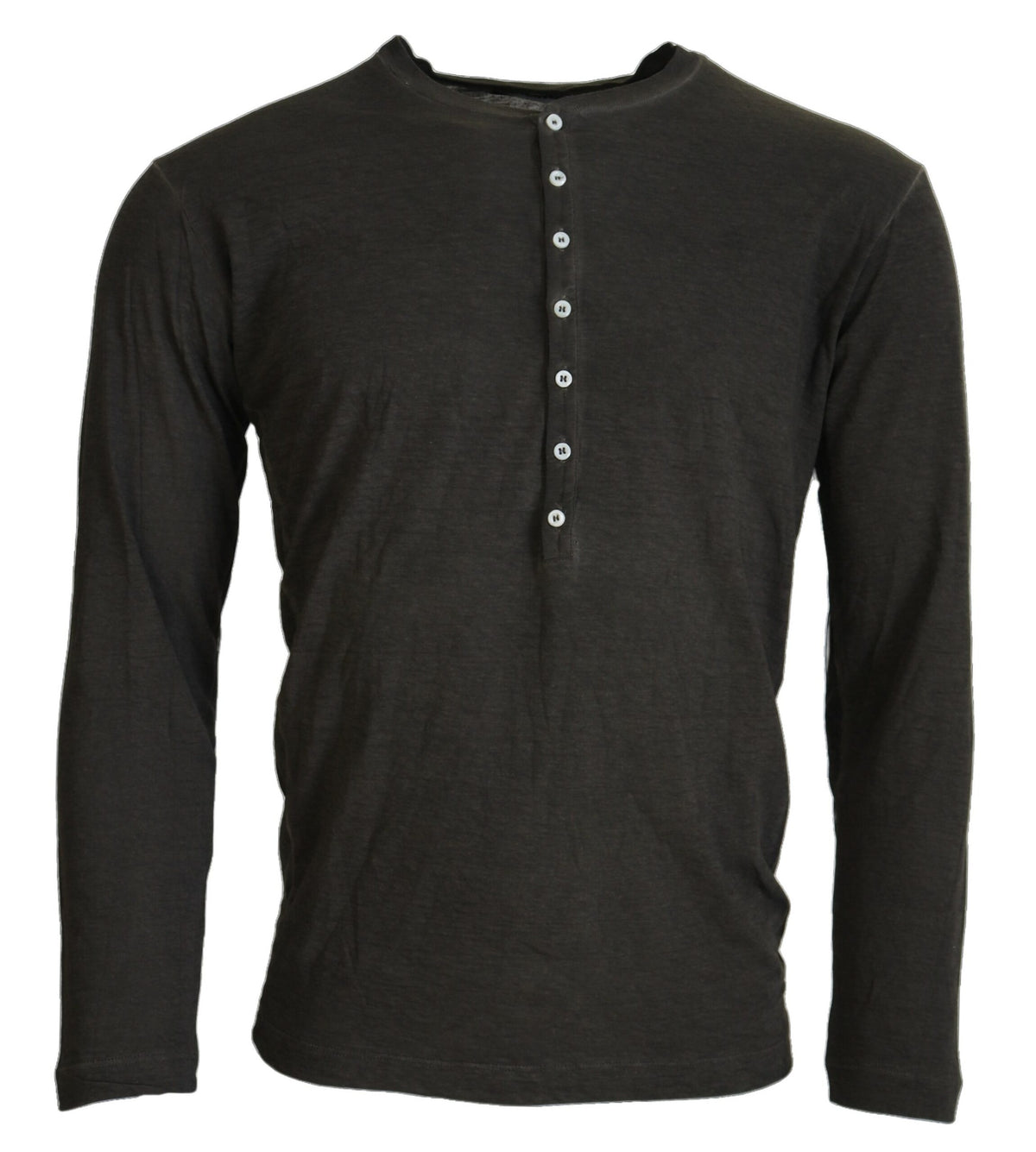 Dsquared² Gray Cotton Linen Long Sleeves Pullover Men's Sweater