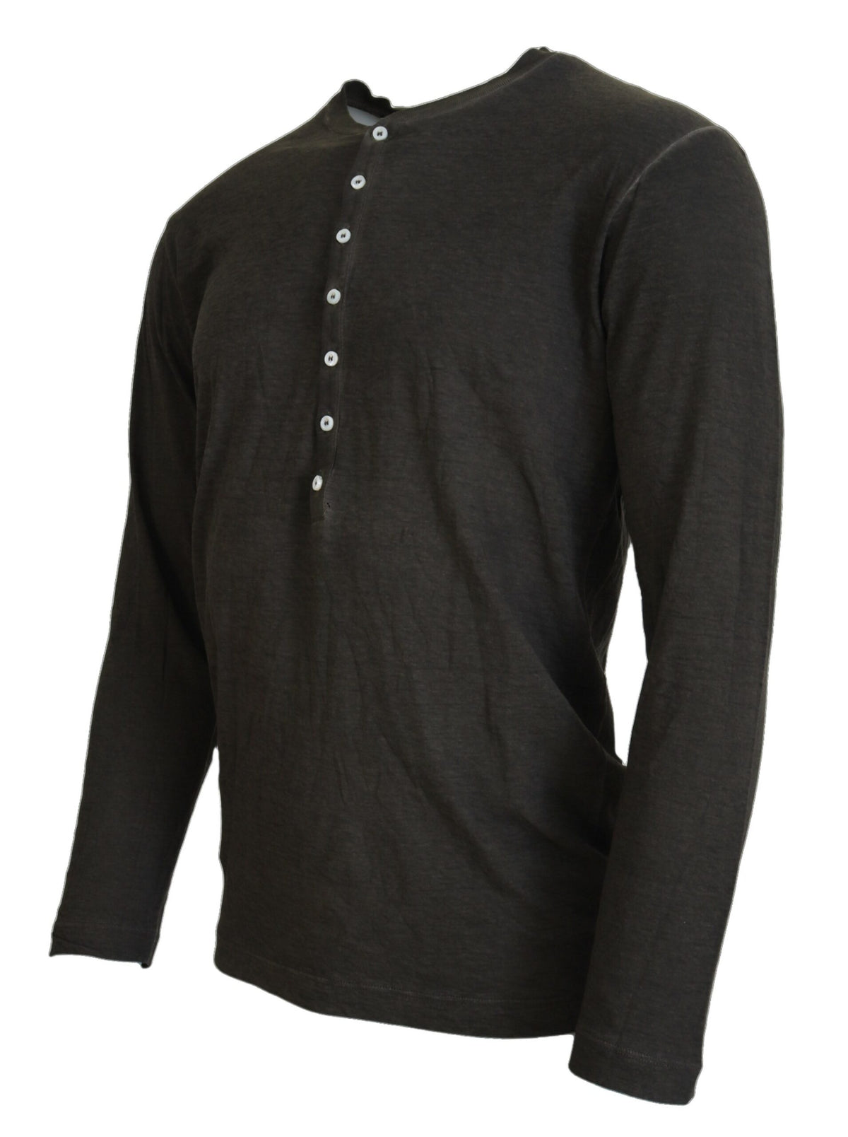 Dsquared² Gray Cotton Linen Long Sleeves Pullover Men's Sweater