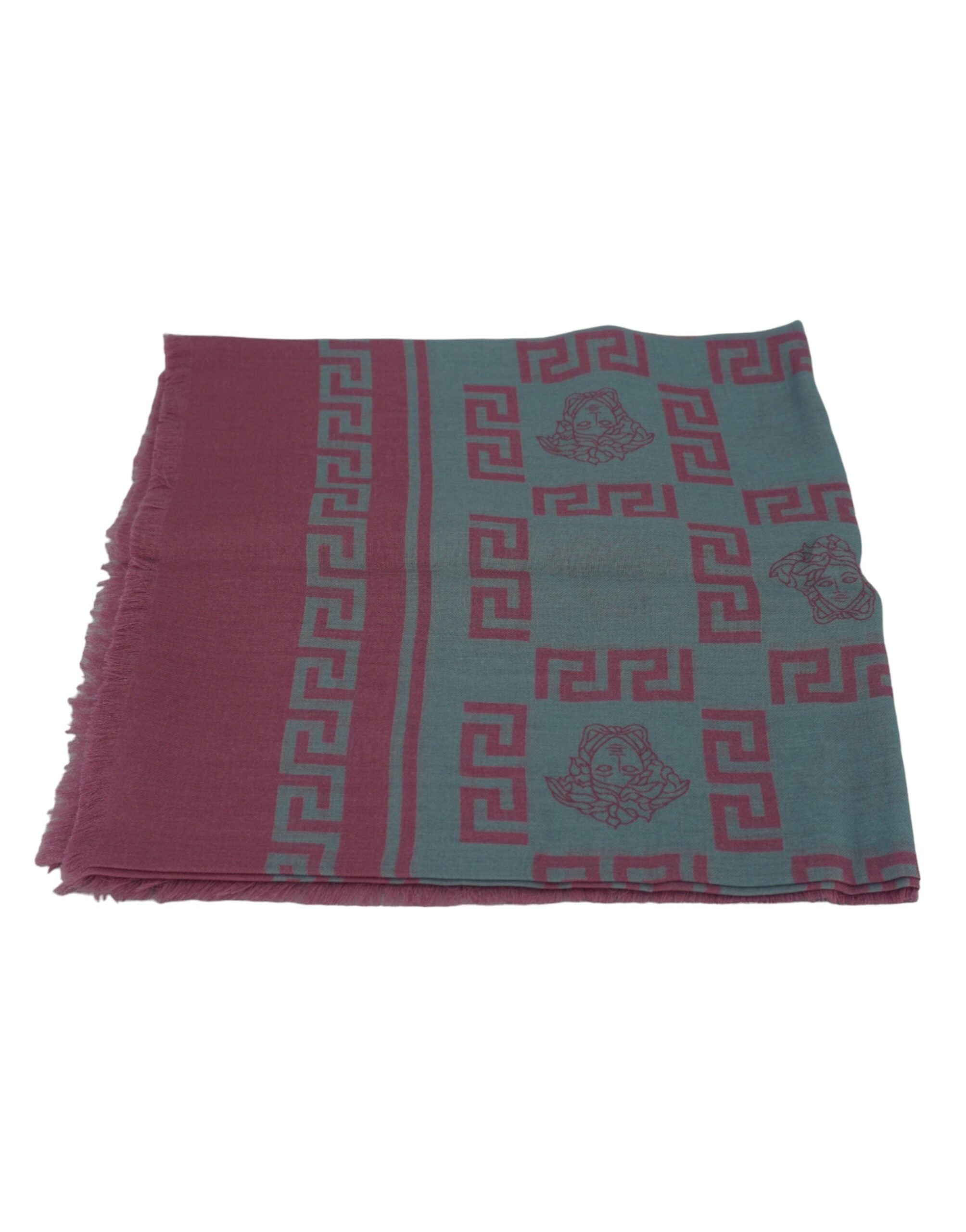 Versace Light Pink MD and Cashmare Medusa Women's Scarf (Pre-Owned)