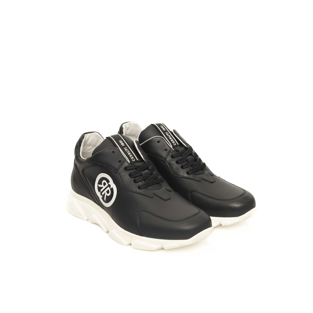 Cerruti 1881 Blue COW Leather Men's Sneaker