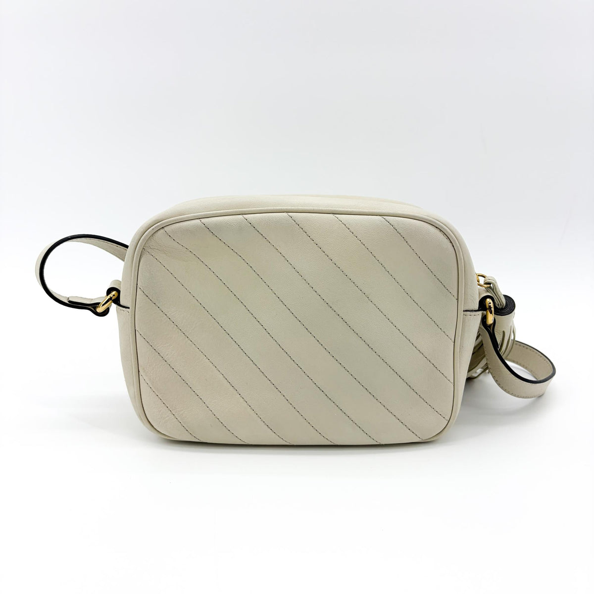 Gucci Soho Disco Nubuck Beige Calfskin Crossbody Bag Bag (Pre-Owned)