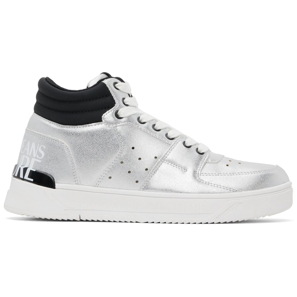 Versace Jeans Gray Polyethylene Men's Sneaker