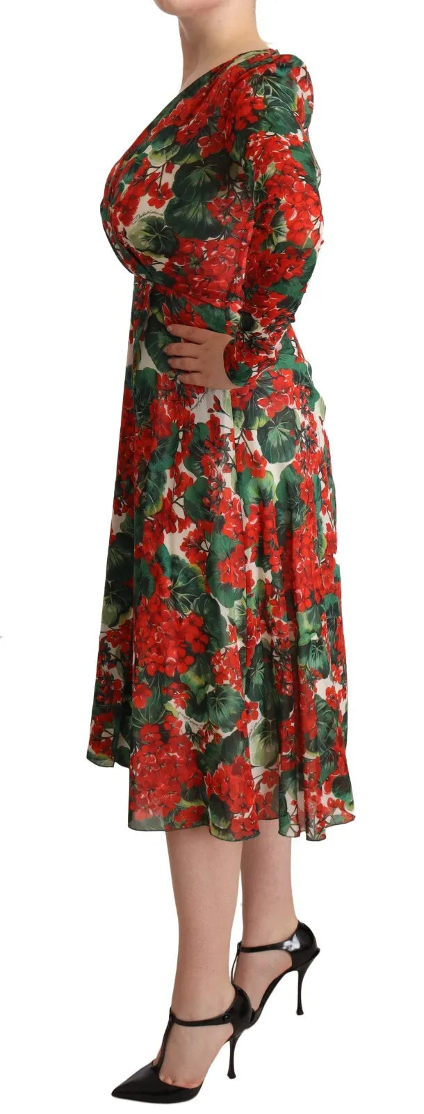 Dolce & Gabbana Multicolor Portofino-Print Shift Women's Dress (Pre-Owned)