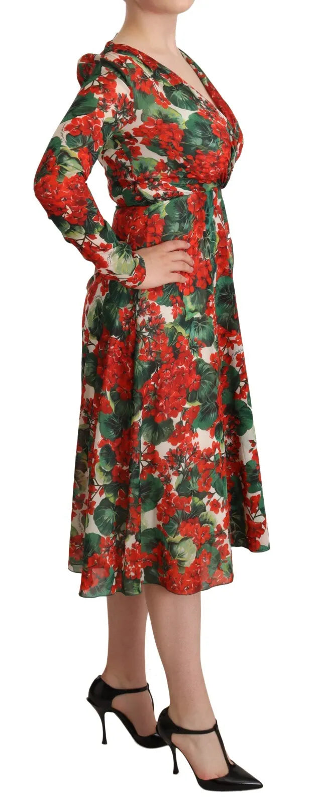 Dolce & Gabbana Multicolor Portofino-Print Shift Women's Dress (Pre-Owned)