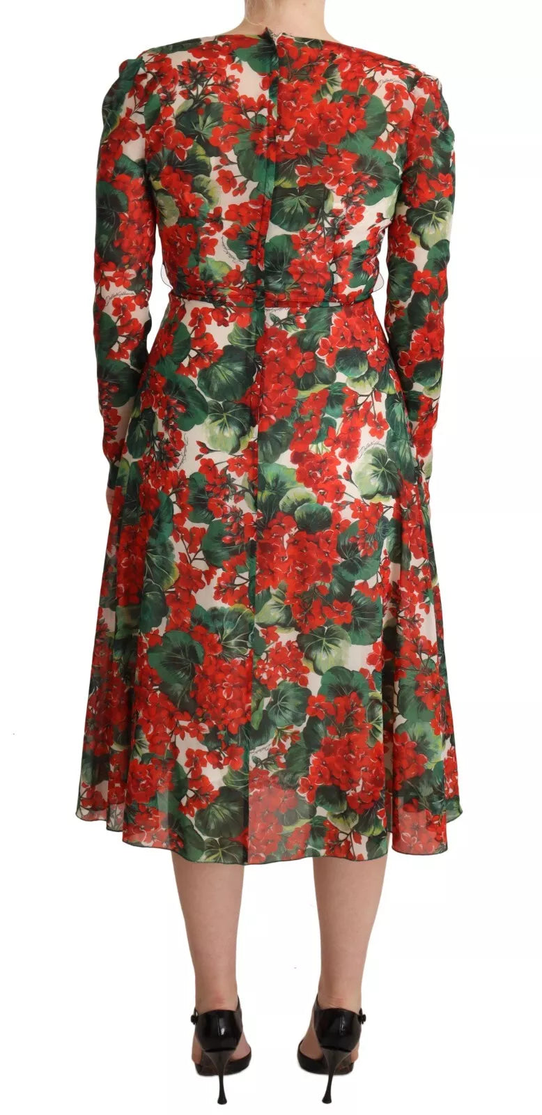 Dolce & Gabbana Multicolor Portofino-Print Shift Women's Dress (Pre-Owned)