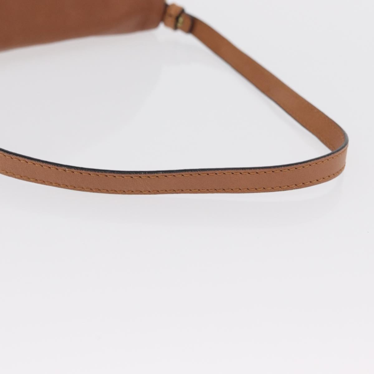 Chloe Lily Leather Brown Leather Shoulder Bag Bag (Pre-Owned)