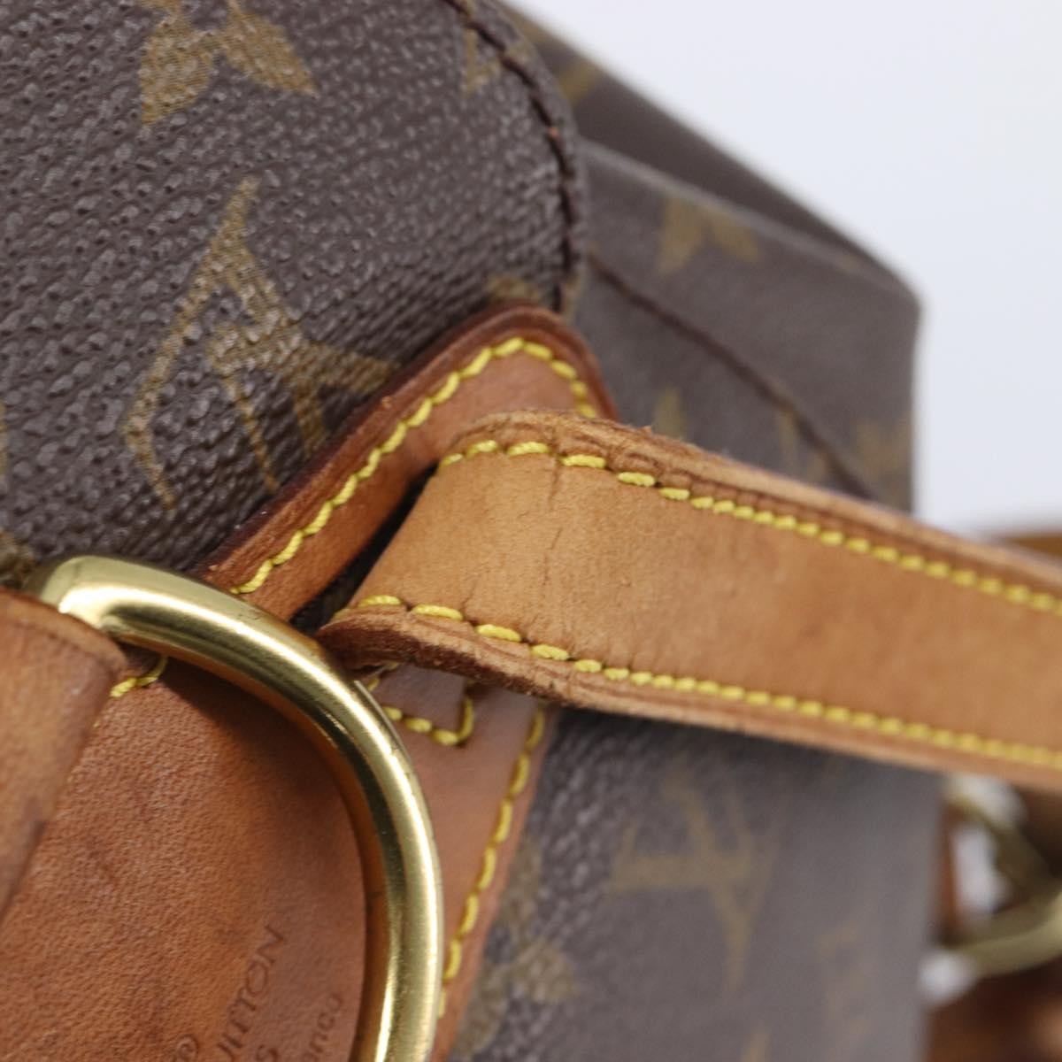 Louis Vuitton Vintage Montsouris Monogram Canvas Brown Canvas Backpack Bag (Pre-Owned)
