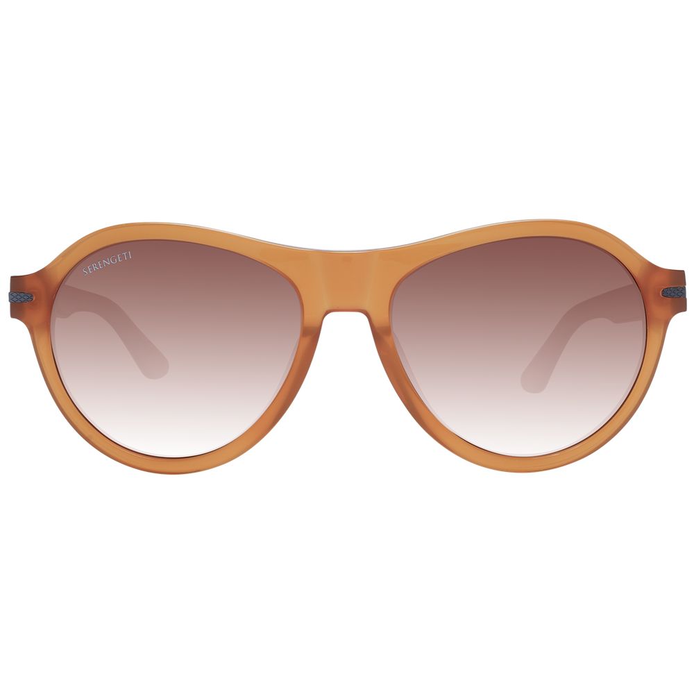 Serengeti Brown Acetate Men's Sunglasses