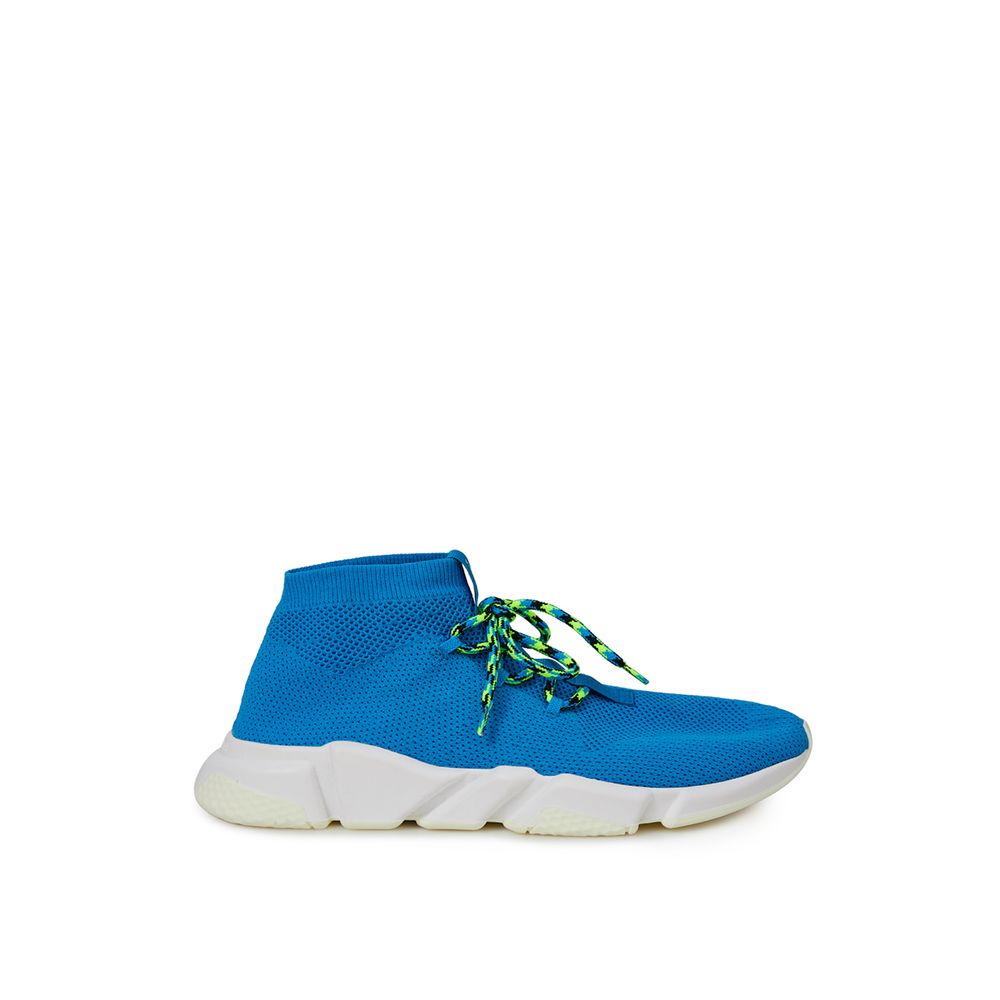 Balenciaga Exquisite Blue Cotton Sneakers for Men's Men