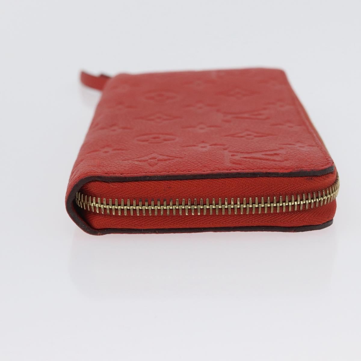 Louis Vuitton Portefeuille Zippy Monogramme Empreinte Monogramme Empreinte Orange Leather Wallets Accessory (Pre-Owned)