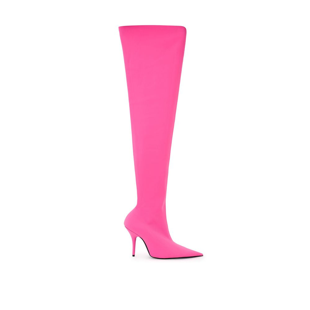 Balenciaga Pink Polyester Women's Boot