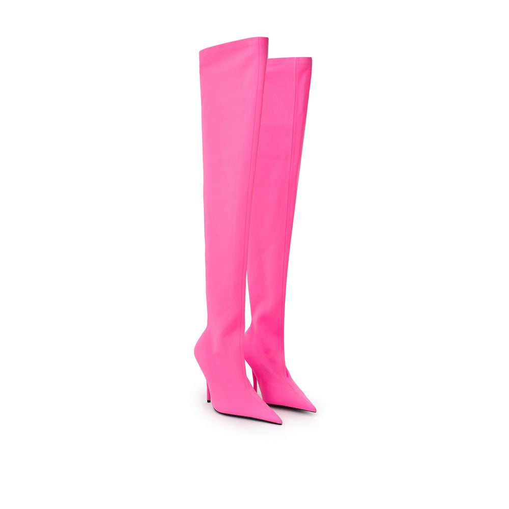 Balenciaga Pink Polyester Women's Boot