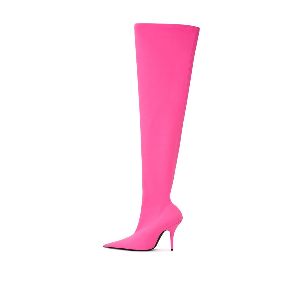 Balenciaga Pink Polyester Women's Boot
