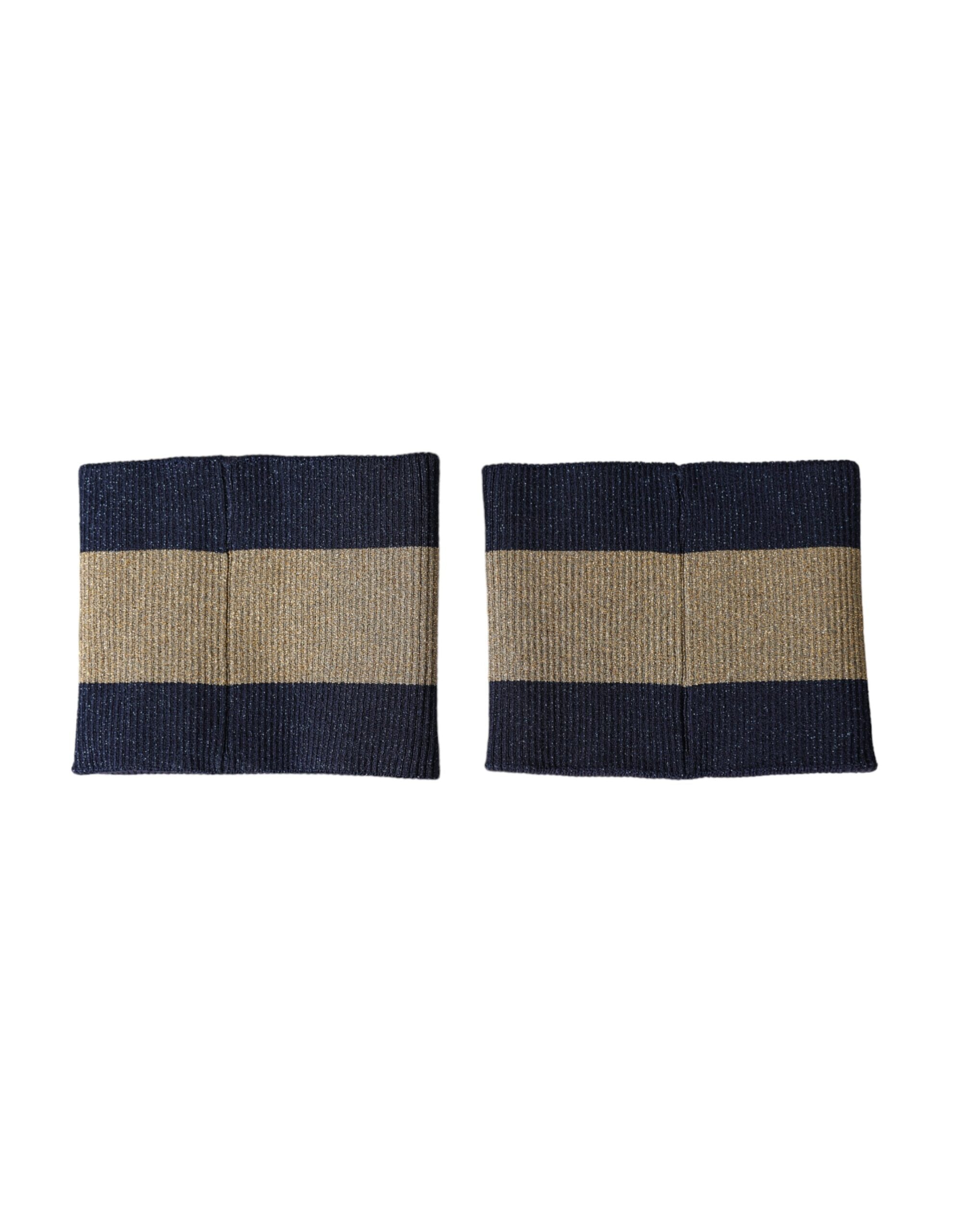 Dolce & Gabbana Black Gold Logo Star 84 Viscose Men's Wristband