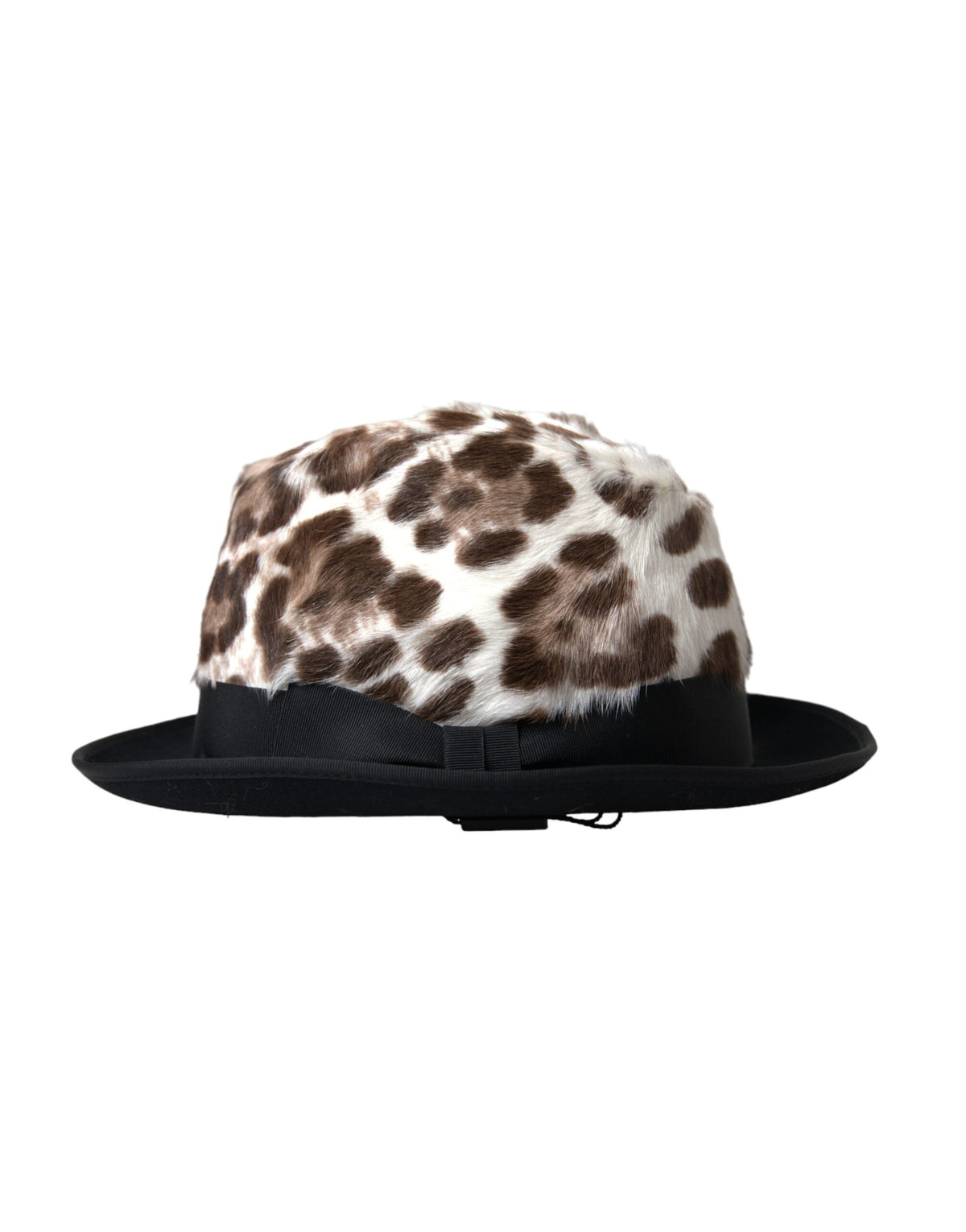 Dolce & Gabbana Multicolor Leopard Women Fedora Women's Hat