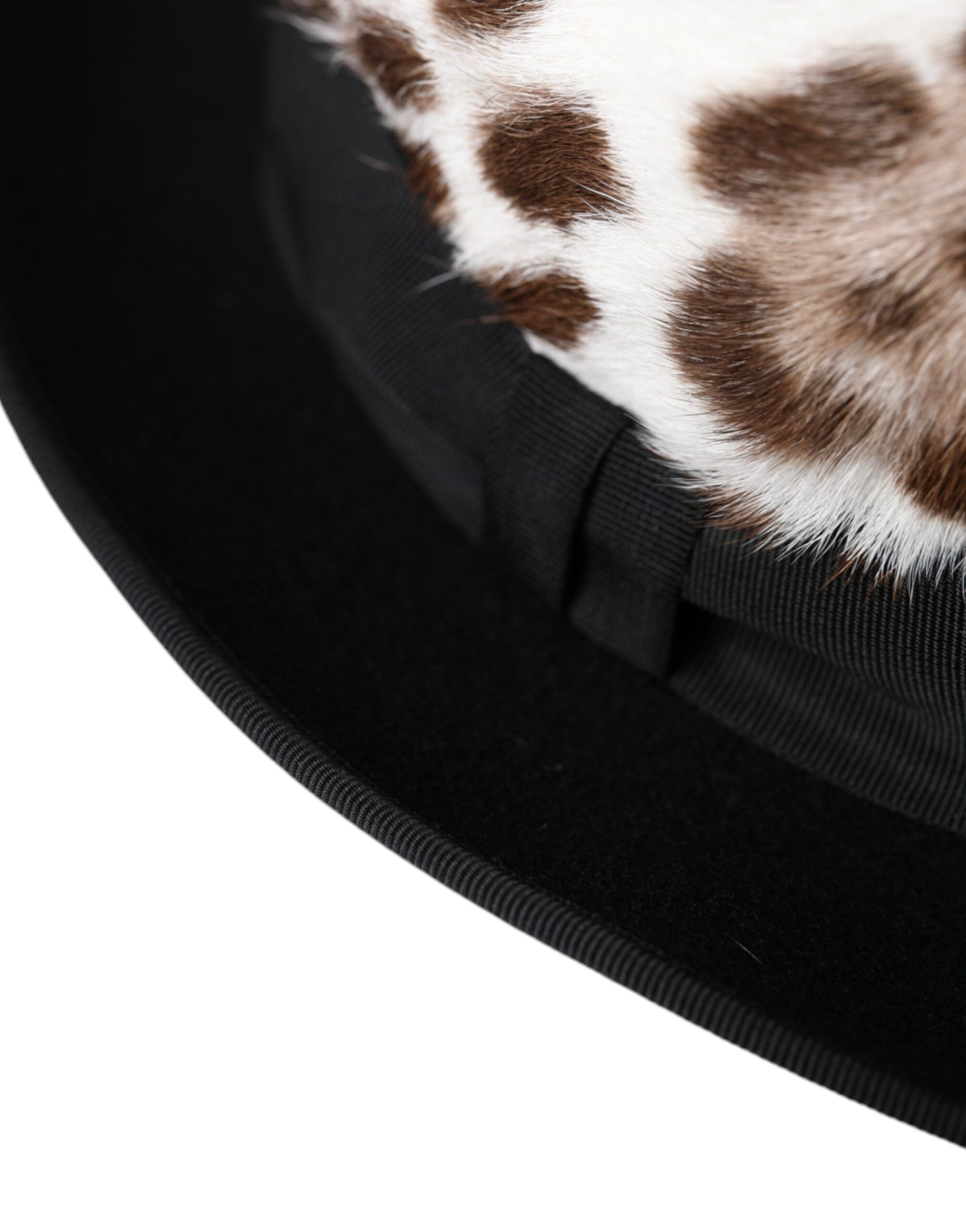 Dolce & Gabbana Multicolor Leopard Women Fedora Women's Hat
