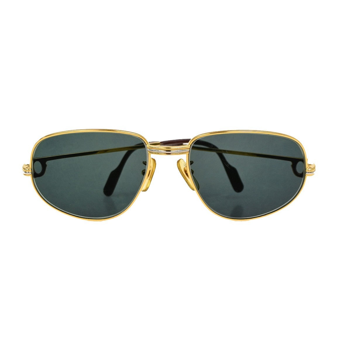 Cartier Romance Metal Gold Metal Sunglasse Accessory (Pre-Owned)
