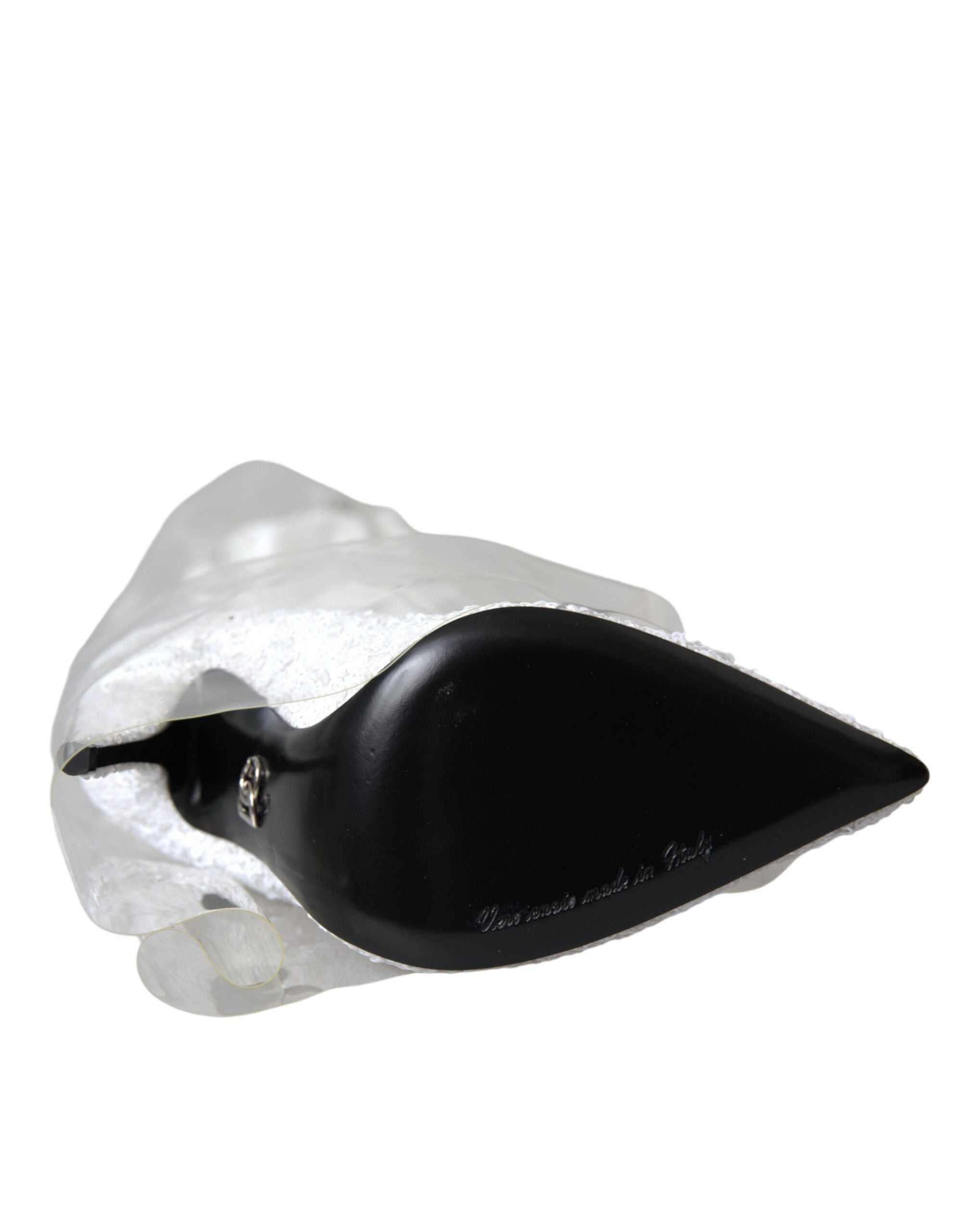 Dolce & Gabbana White Heels Stiletto Knee High Boots Women's Shoes