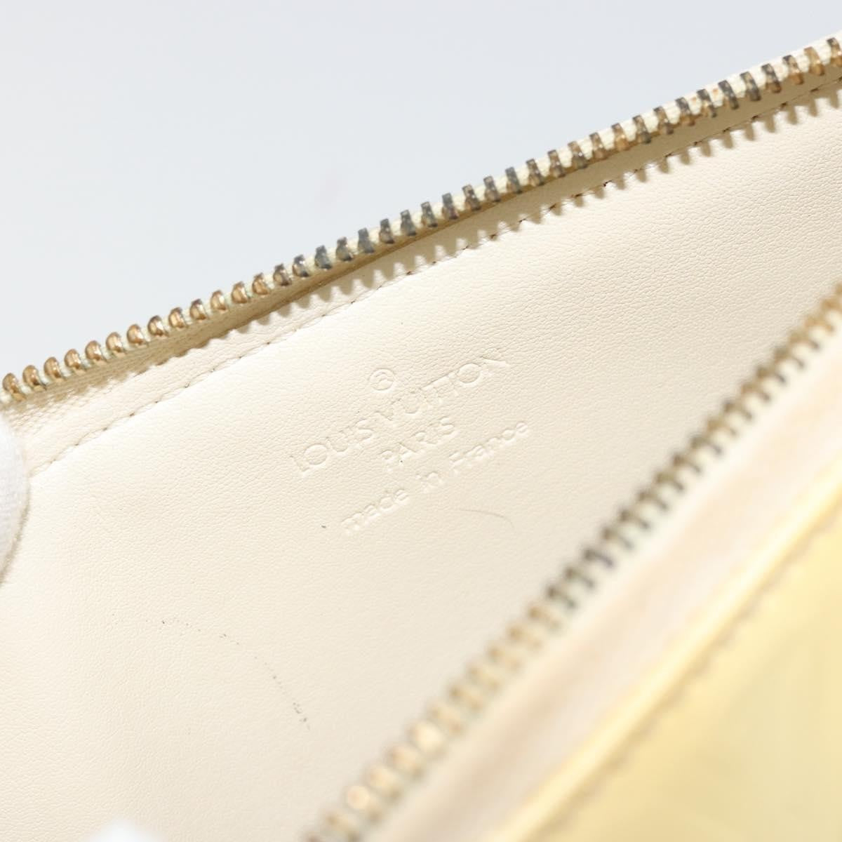 Louis Vuitton Lexington Pochette Monogram Vernis Beige Patent_Leather Clutche & Pouche Bag (Pre-Owned)