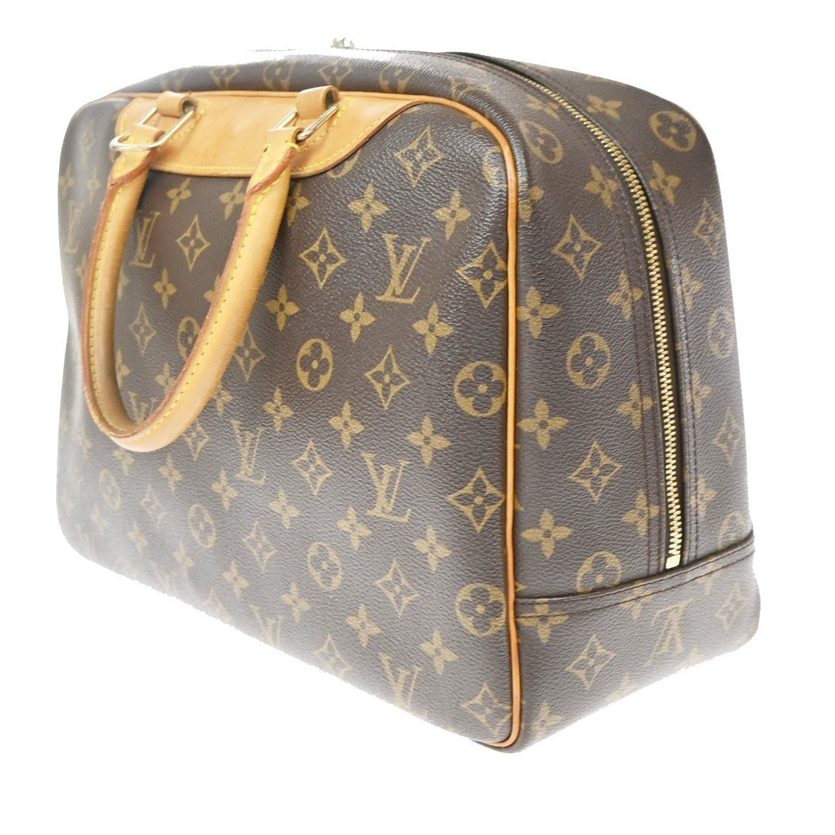 Louis Vuitton Trouville Monogram Canvas Brown Canvas Handbag (Pre-Owned)