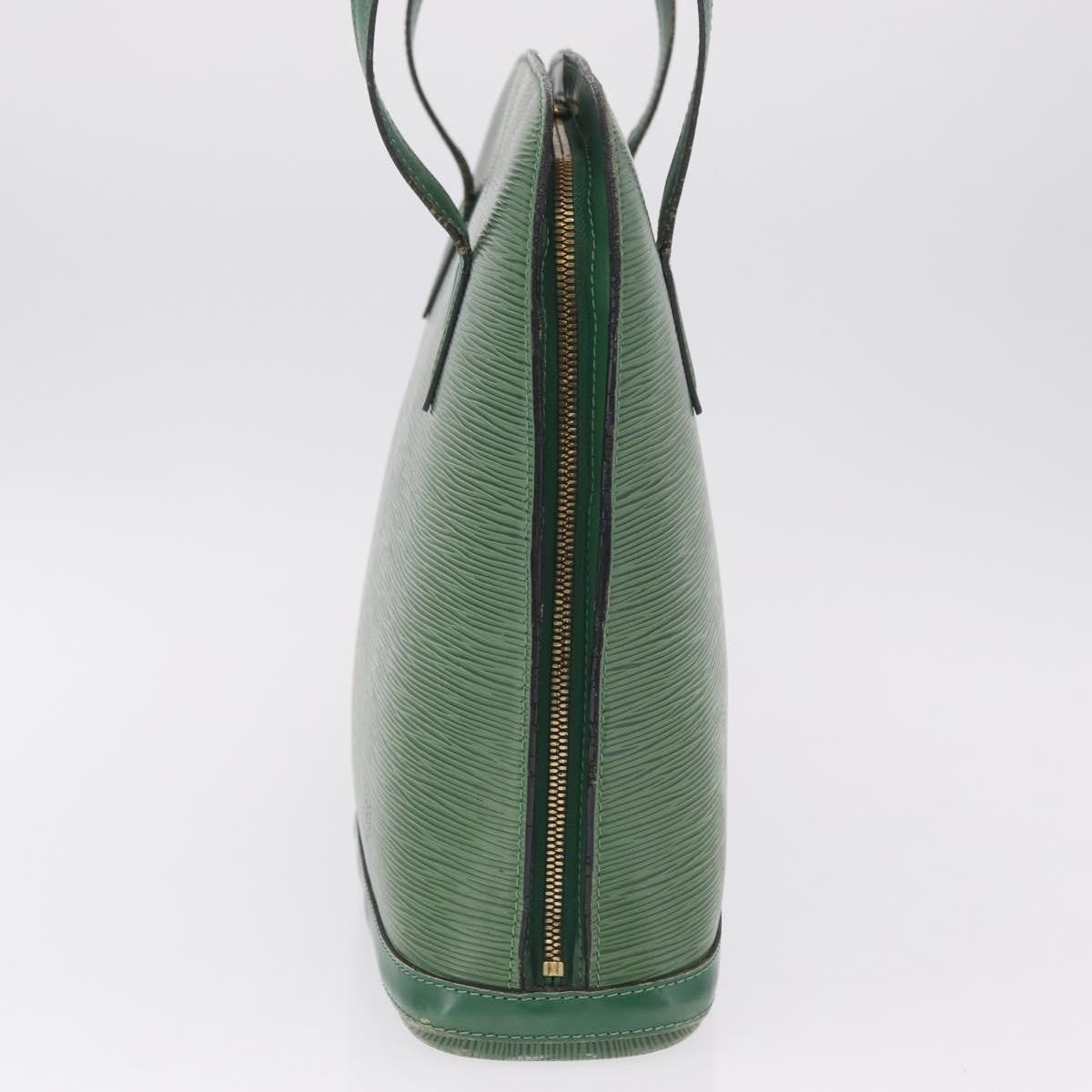 Louis Vuitton Lussac Epi Leather Green Leather Handbag (Pre-Owned)