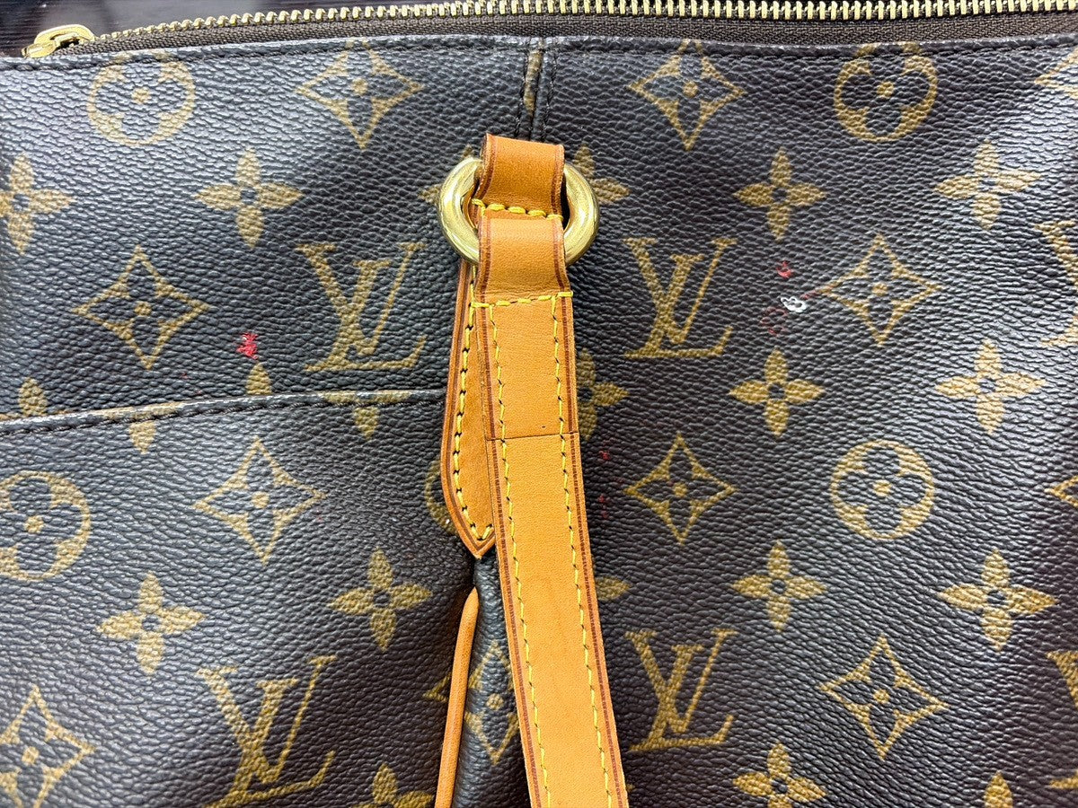 Louis Vuitton Totally Monogram Canvas Brown Canvas Tote Bag Bag (Pre-Owned)