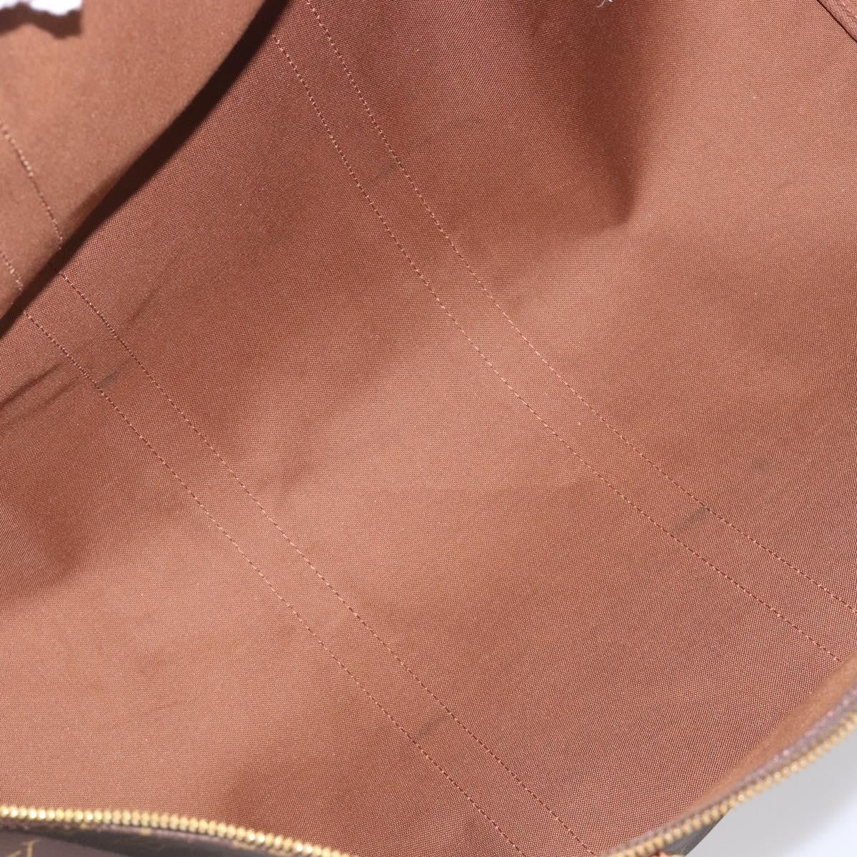 Louis Vuitton Keepall Monogram Canvas Brown Canvas Travel Bag Bag (Pre-Owned)