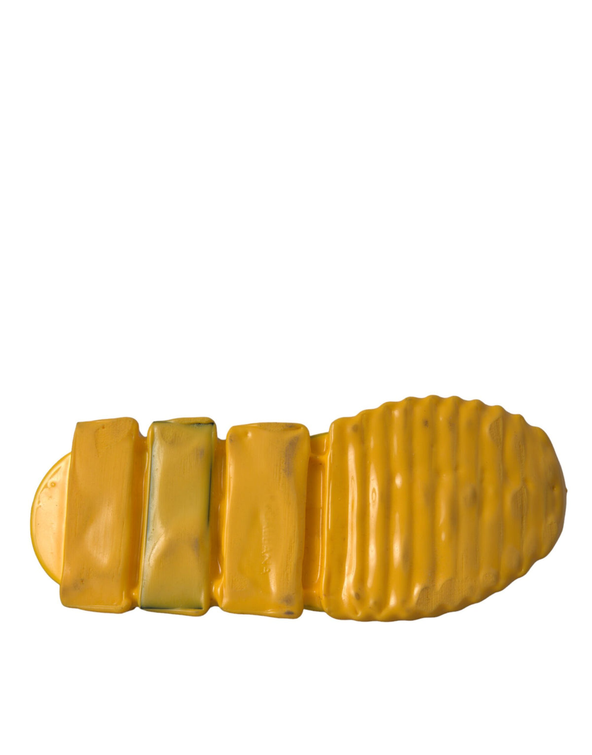 Dolce & Gabbana Yellow Sorrento Slip On Sneakers Women Women's Shoes