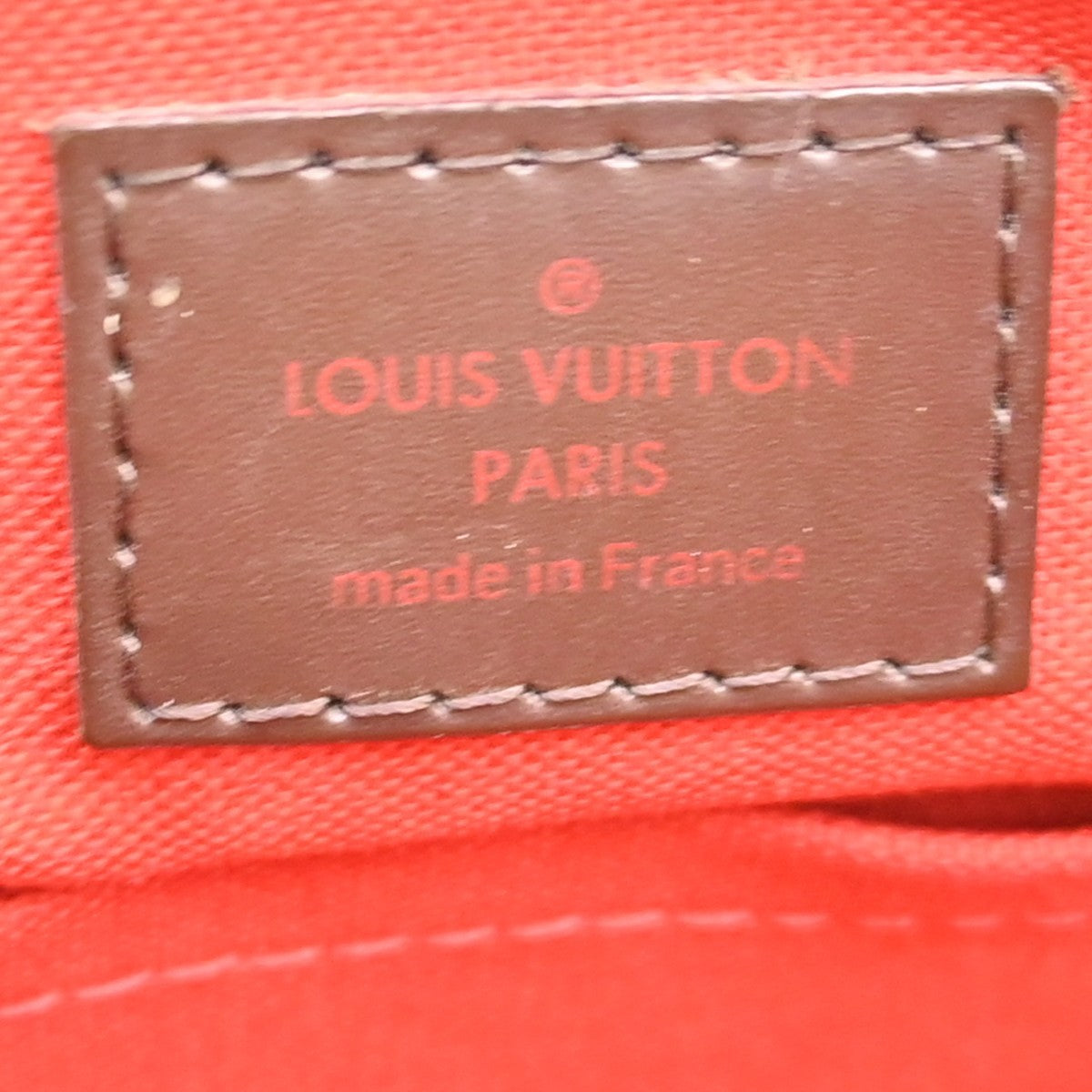 Louis Vuitton Verona Damier Ebene Brown Canvas Tote Bag Bag (Pre-Owned)