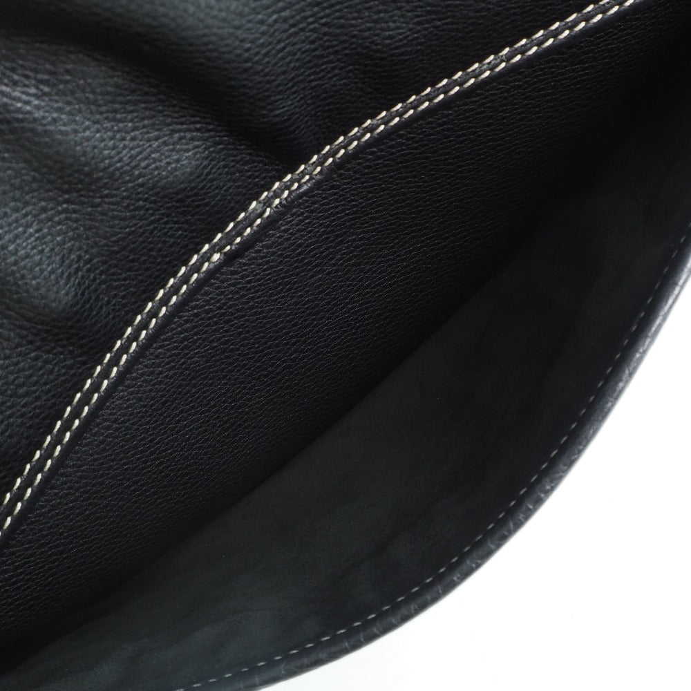 Céline Black Pony-Style Calfskin Shoulder Bag (Pre-Owned)