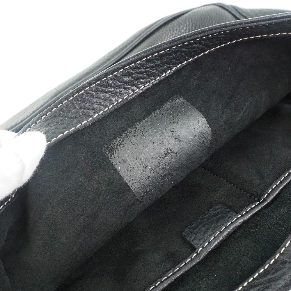 Céline Black Pony-Style Calfskin Shoulder Bag (Pre-Owned)