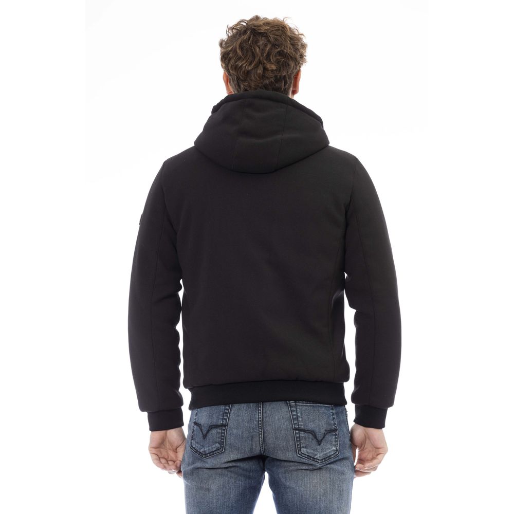 Baldinini Trend Black Polyester Men Men's Jacket