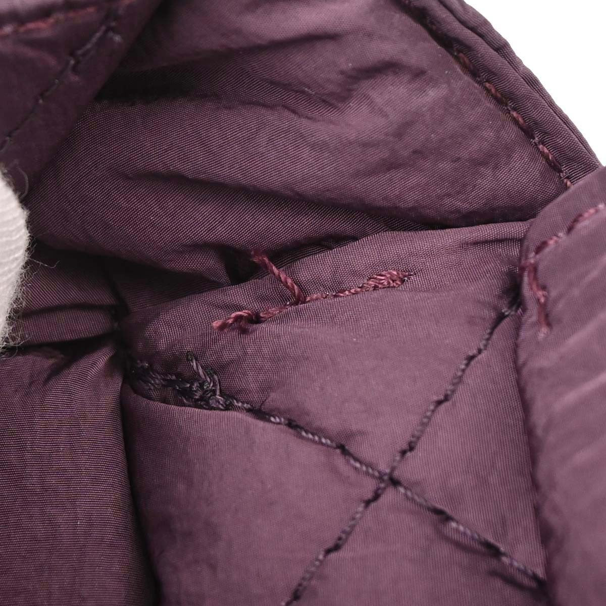 Bottega Veneta Padded Tech Cassette Intrecciato Nylon Purple Nylon Shoulder Bag Bag (Pre-Owned)
