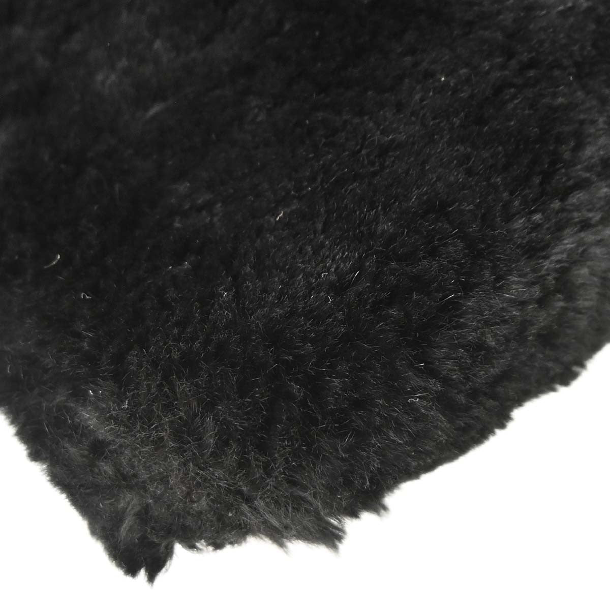 Chanel Chain Lapin Fur Black Rabbit Tote Bag Bag (Pre-Owned)