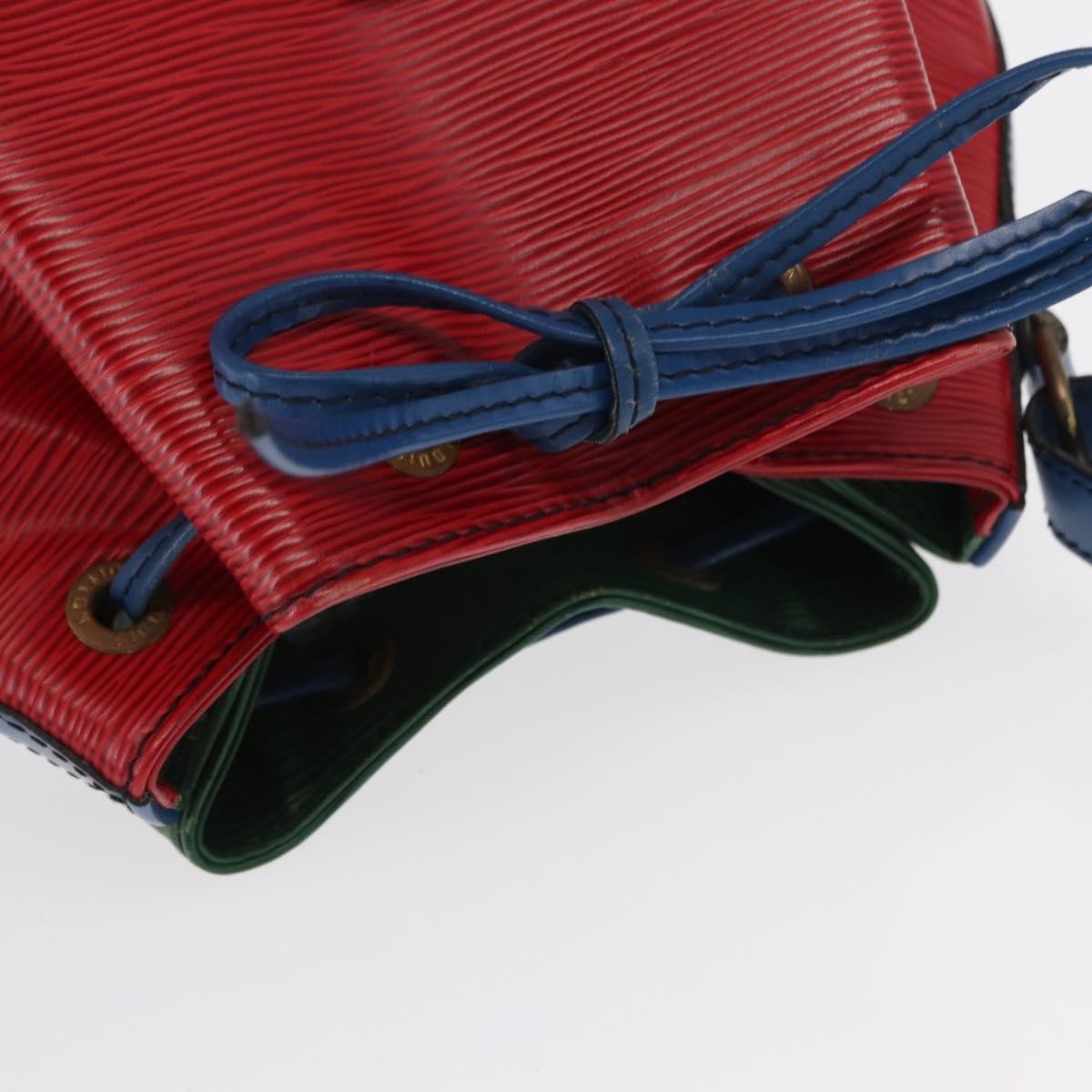 Louis Vuitton Tricolor Petit Noe Nm Epi Leather Multicolour Leather Shoulder Bag Bag (Pre-Owned)