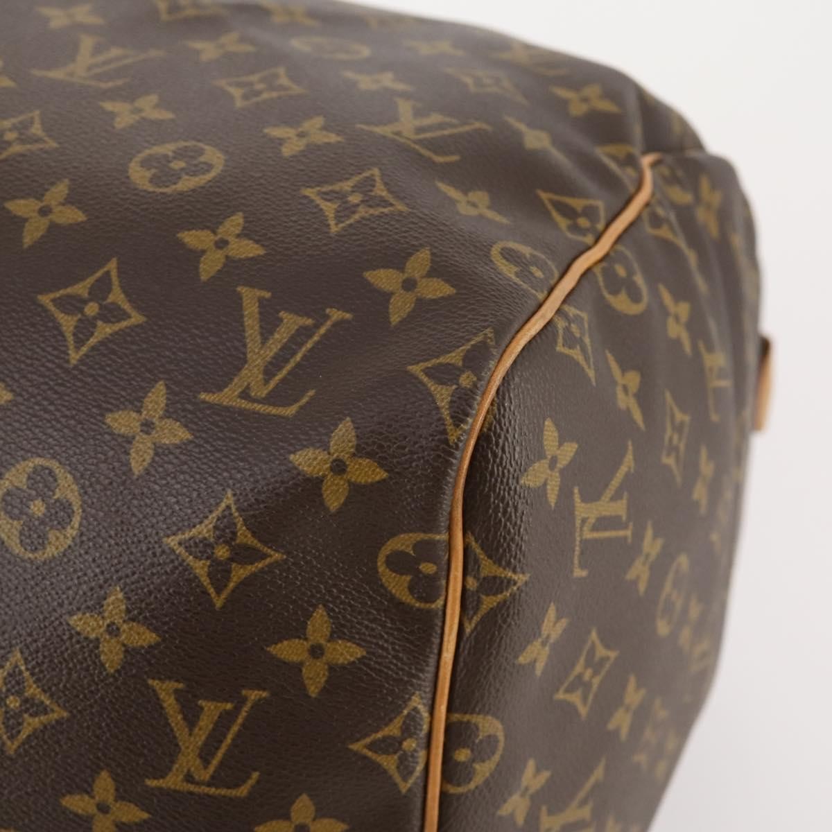 Louis Vuitton Keepall Monogram Canvas Brown Canvas Travel Bag Bag (Pre-Owned)