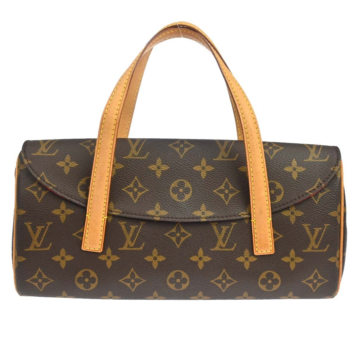 Louis Vuitton Sonatine Monogram Canvas Brown Canvas Handbag (Pre-Owned)