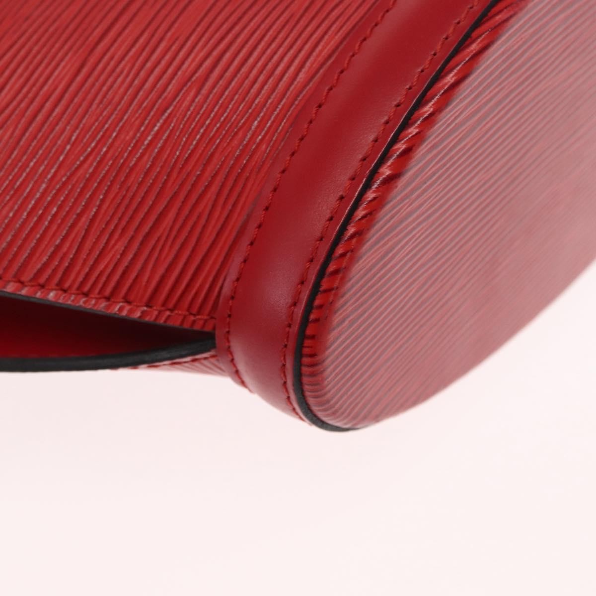 Louis Vuitton Saint Jacques Epi Leather Red Leather Handbag (Pre-Owned)