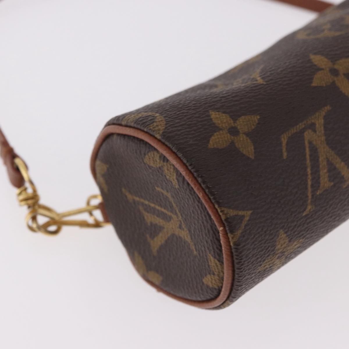 Louis Vuitton Papillon Pochette Monogram Canvas Brown Canvas Clutche & Pouche Bag (Pre-Owned)