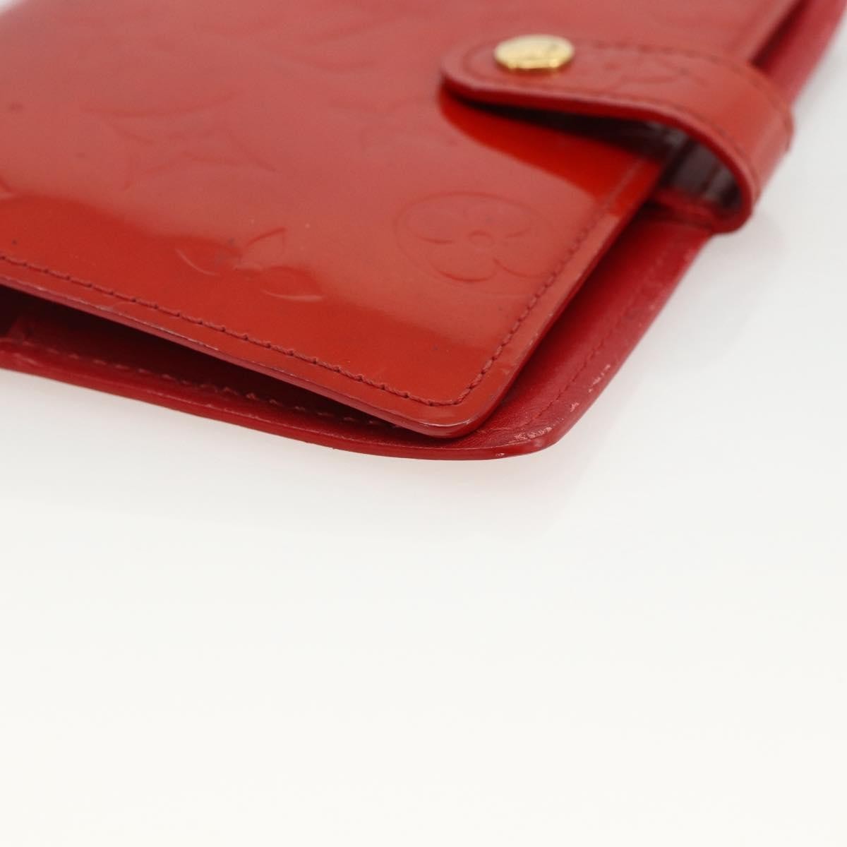Louis Vuitton Agenda Cover Patent Leather Red Patent_Leather Clutche & Pouche Bag (Pre-Owned)
