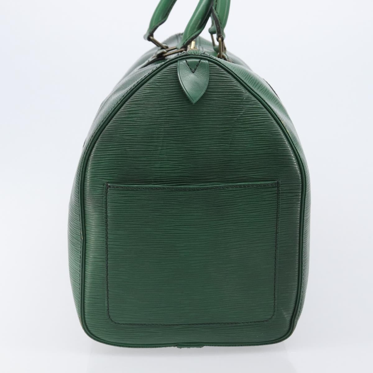 Louis Vuitton Keepall Epi Leather Green Leather Travel Bag Bag (Pre-Owned)