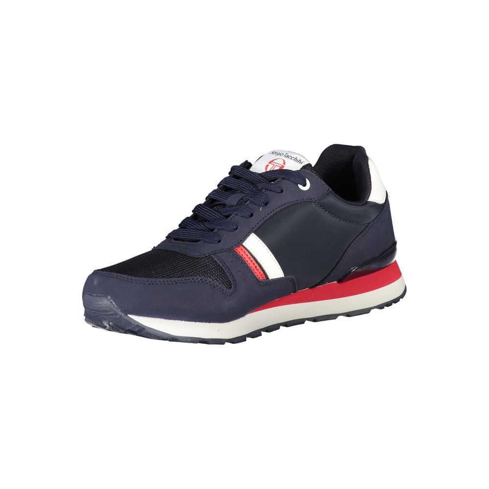 Sergio Tacchini Blue Sergio Tacchini Sneakers with Men's Embroidery