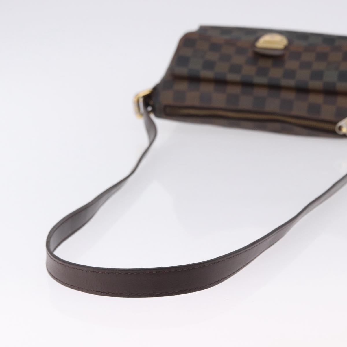 Louis Vuitton Ravello Damier Ebene Brown Canvas Shoulder Bag Bag (Pre-Owned)