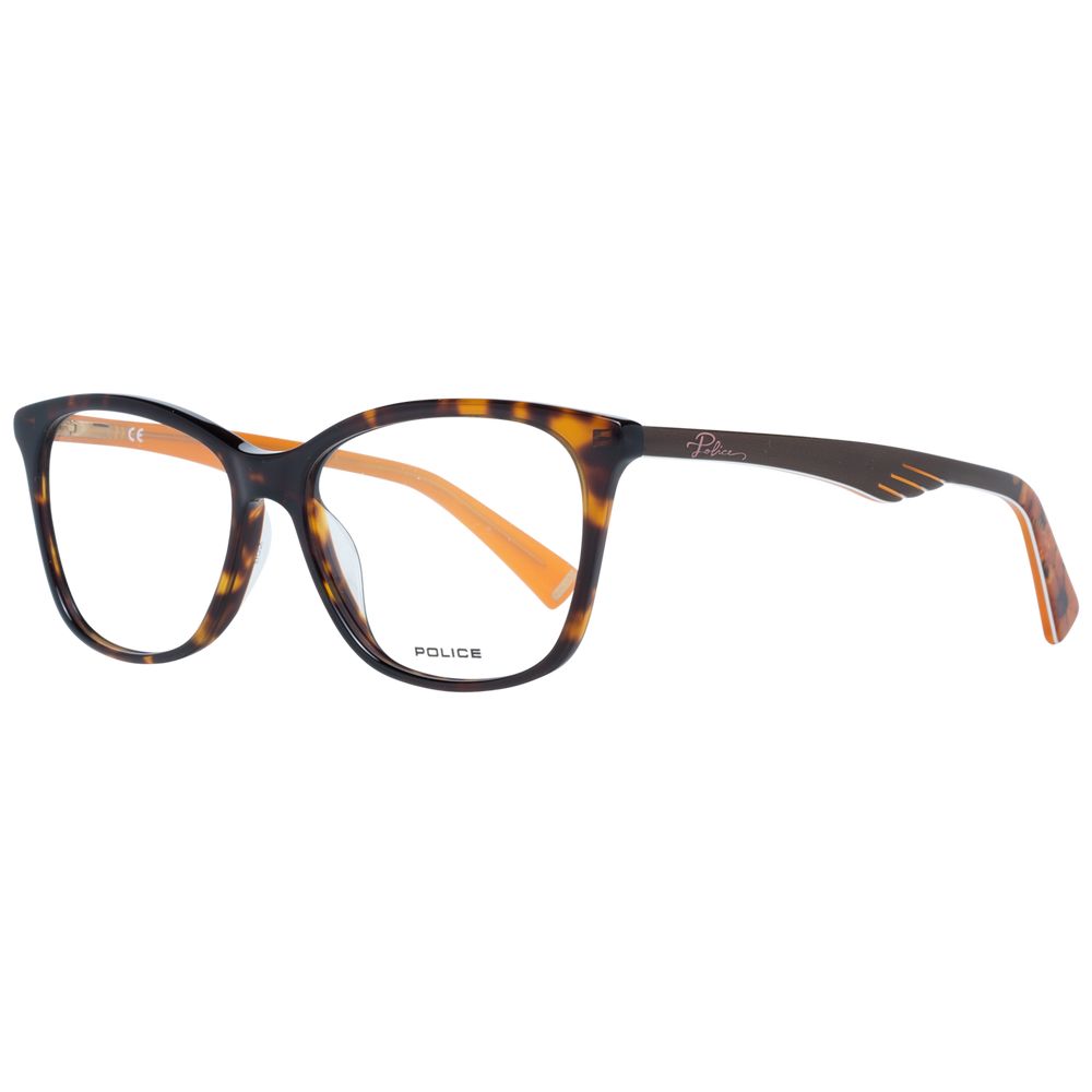 Police Brown Plastic Glasses Women's (Frames)